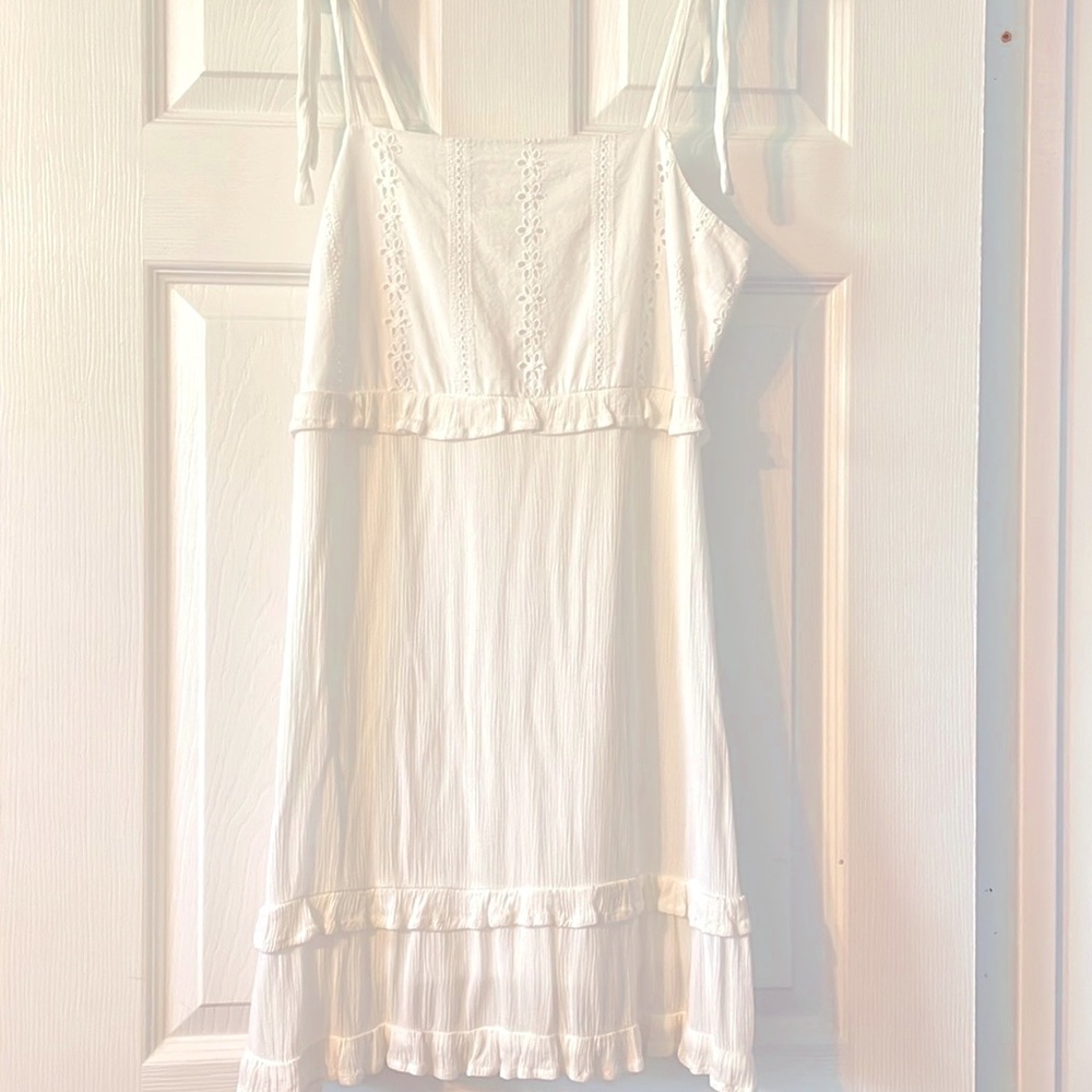 White Cotton Sundress